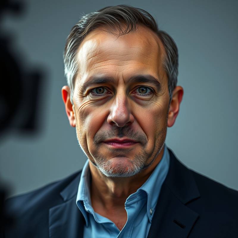 Retrato de Javier Soto, Director de Producción de Élite Visual, mirando a la cámara con profesionalismo.